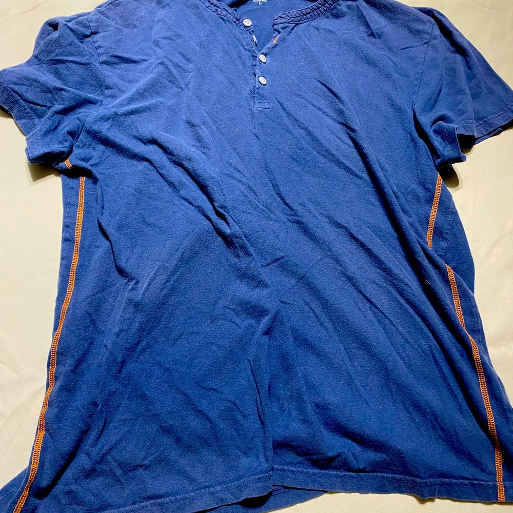 Vintage styled mens blue